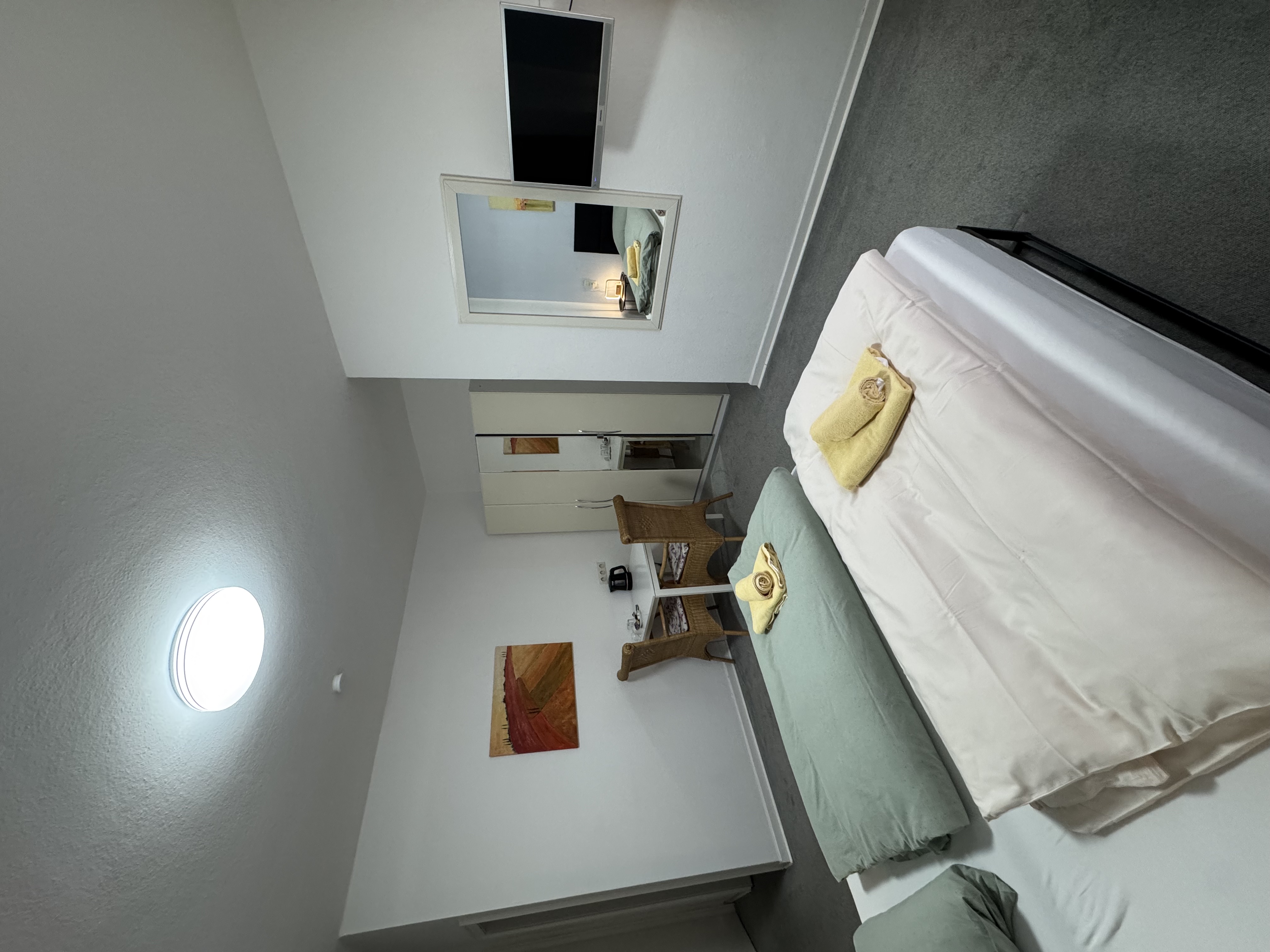 Ein Doppelzimmer im Hotel Wolbeck